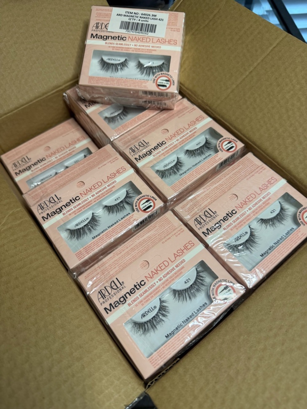 ARDELL #421-CASE 4 units in each pack 72 total